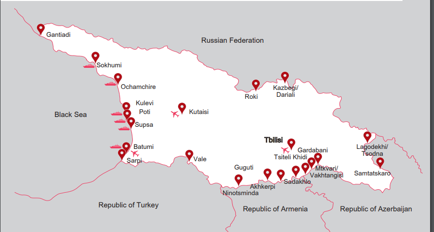 Visit Georgia Georgian Check points