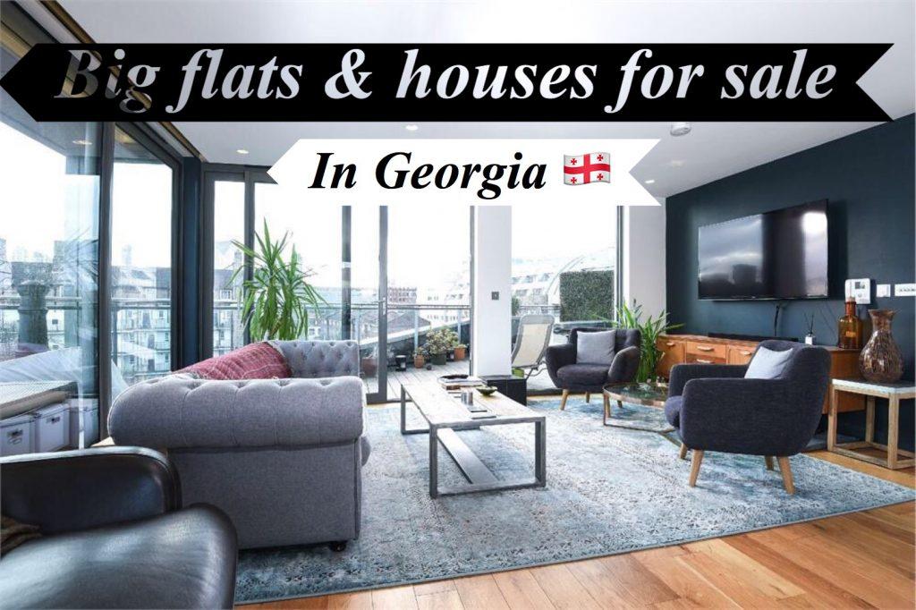 big flats for sale in Tbilisi
