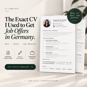 Exact CV and COVER that got me hired